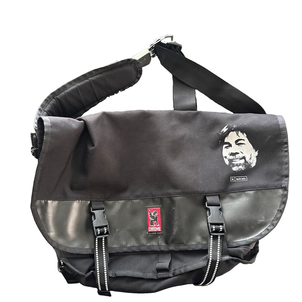 Rare Vintage Chrome Industries Messenger Bag Steve Wozniak Apple Tech Promo⁠